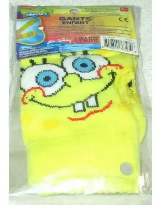 Guantes Bob Esponja