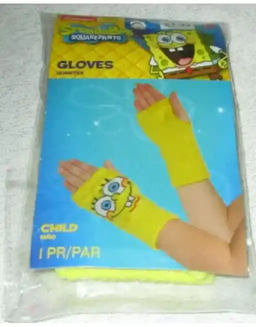 Guantes Bob Esponja