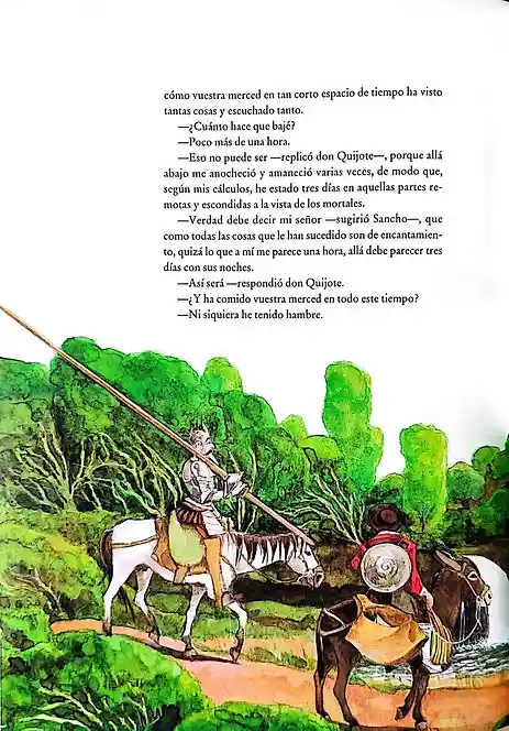 Libro Para Niños Don Quijote De La Mancha Ilustrado Niñas