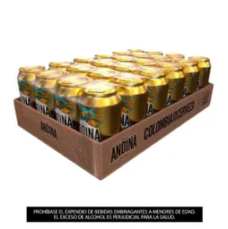 Andina Pack X 24 Cervezalata 330 Ml