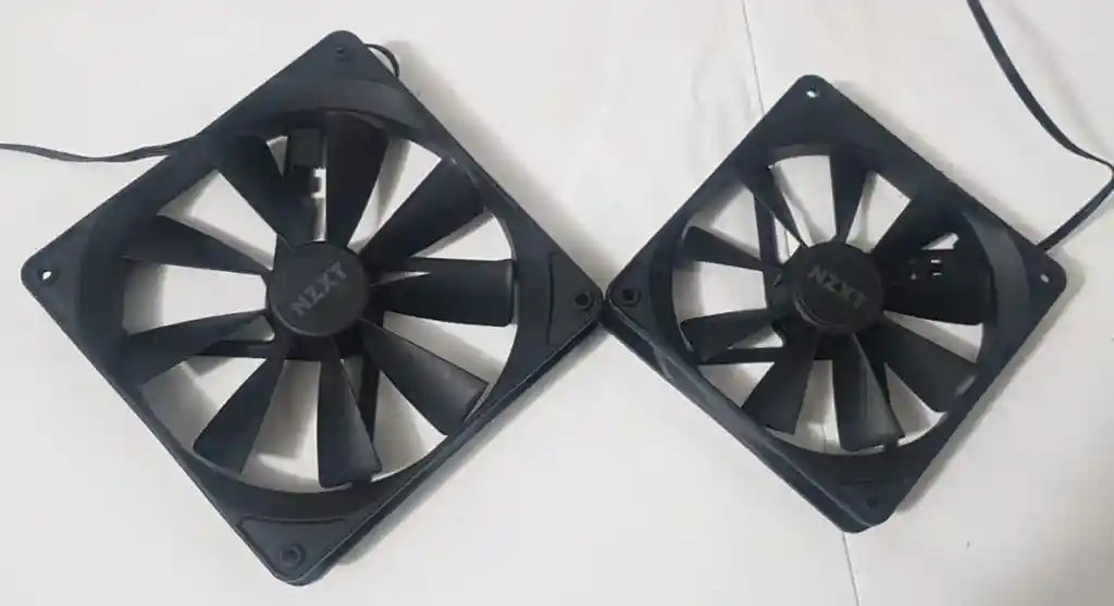 Ventilador Cooler Fan Nzxt Grande Rfaf14c Mediano Rf Af12c