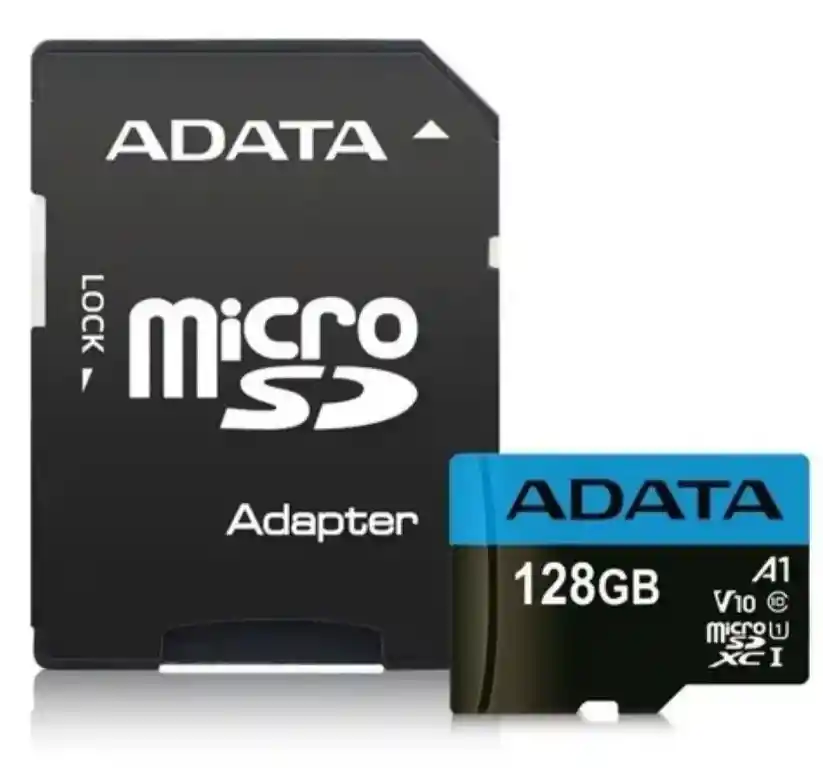 Adata Memoria Micro Sd 128Gb Clase 10Adaptador 100Mb/S V10