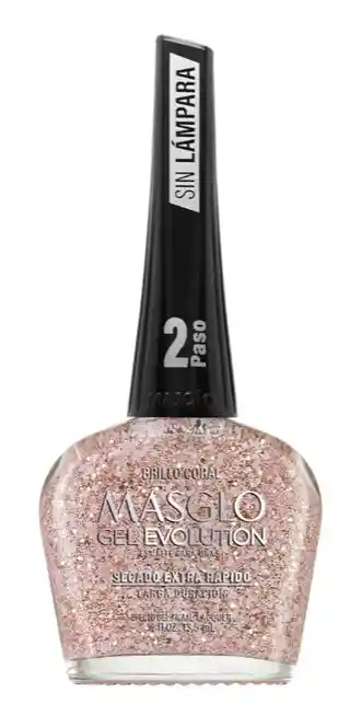 Masglo Esmalte Gel Evolution Brillo Coral 13,5ml