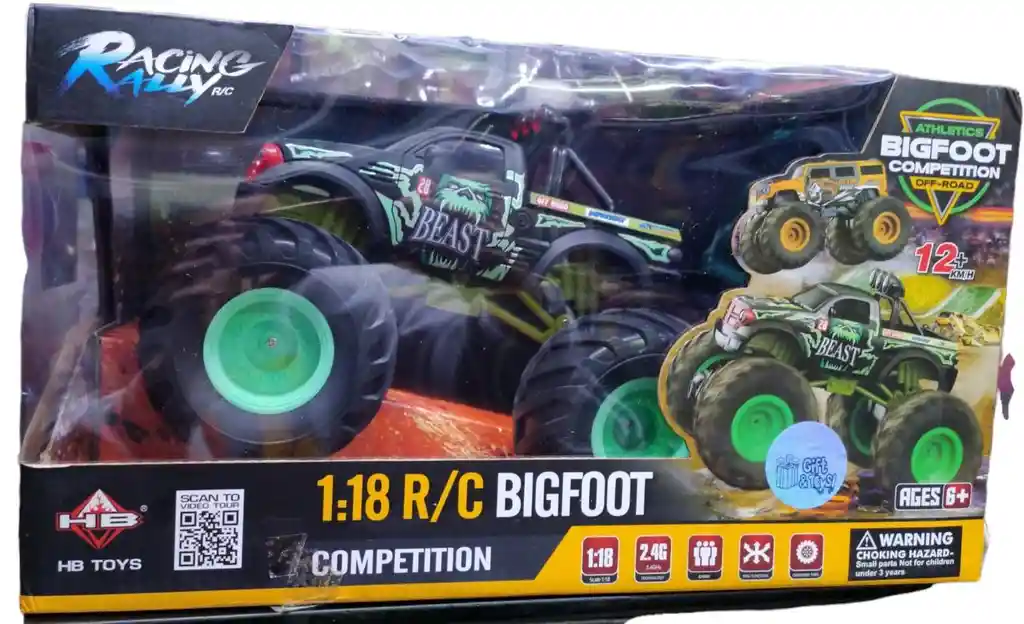 Carro Monstruo A Control Remoto Bigfoot