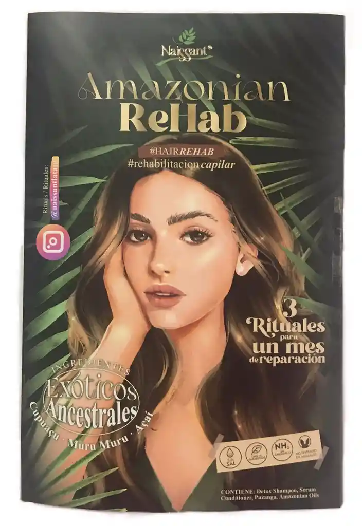 Naissant Kit Sachets Recuperación Amazonian Rehab