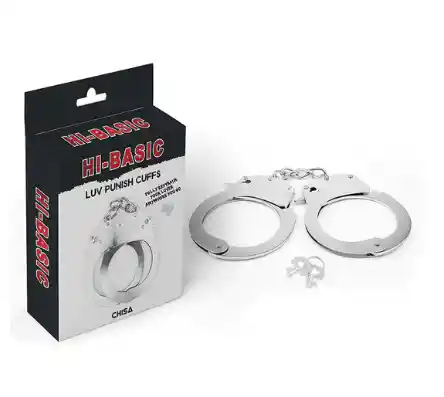 Esposas Metal Luv Punish Cuffs Silver