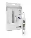 Adaptador Tipo C Más Usb 3 Puertos 2.0 + Adaptador Ethernet Red Lan