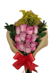 Bouquet 12 Rosas Moradas Precio - Rappi