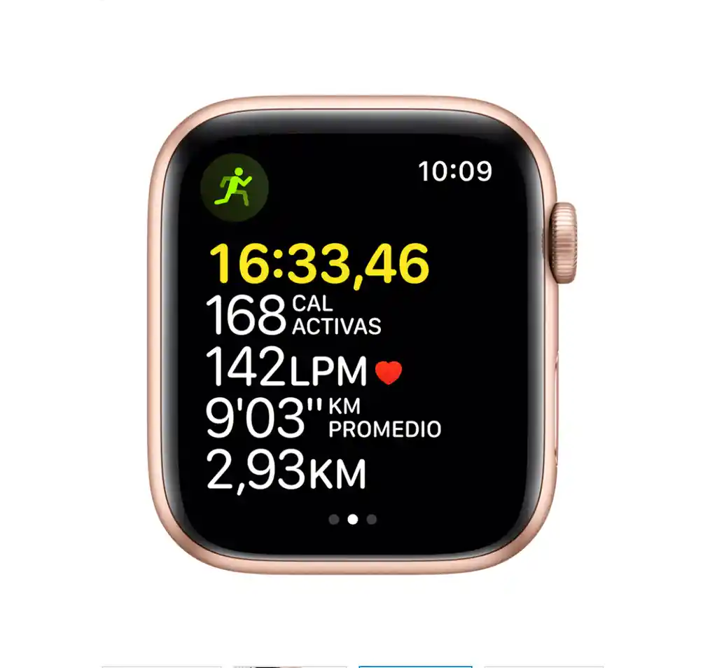 Apple Watch Se Gps 44 Mm Oro / Correa Blanco Estelar