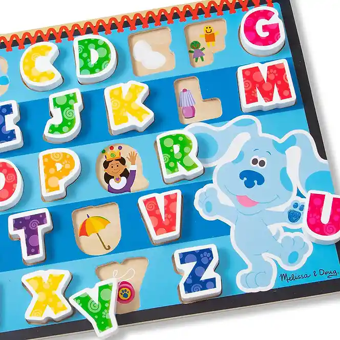 Rompecabezas Para Niños Letras Vocabulario Pistas Blue Niñas