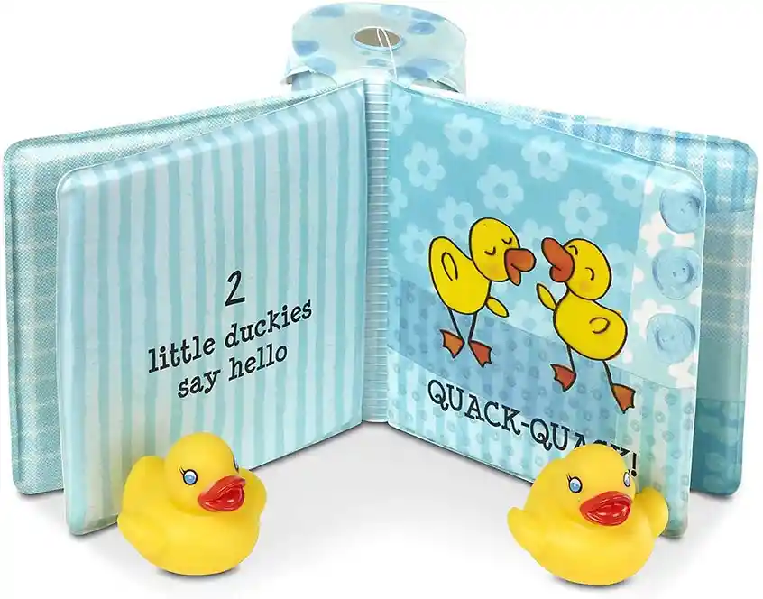 Libro Para El Baño Y Juguete Para El Baño Bebe Patos Niño