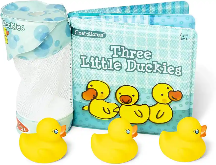 Libro Para El Baño Y Juguete Para El Baño Bebe Patos Niño