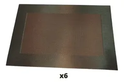 Individuales Para Comedor Juego De Mesa X6