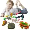 Animales De Mar Juguete Didáctico Infantil Figuras Marinas