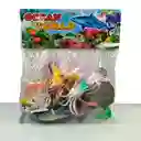 Animales De Mar Juguete Didáctico Infantil Figuras Marinas