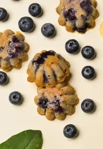 Muffins De Manzana Y Arándanos