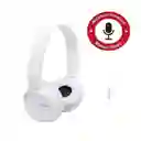 Sony Audifonos De Diadema Con Microfonomdr-Zx110Ap Original Blanco