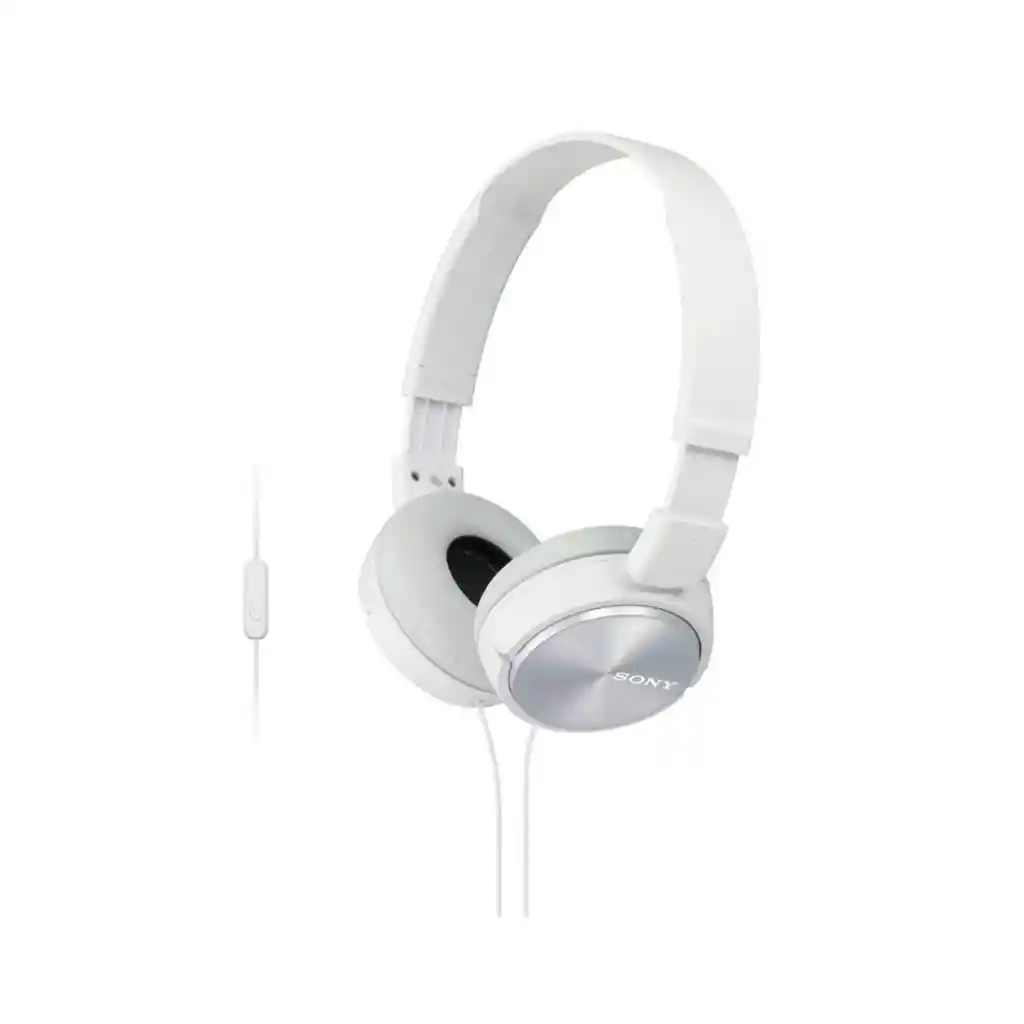 Sony Audifonos De Diadema Con Microfonomdr-Zx110Ap Original Blanco