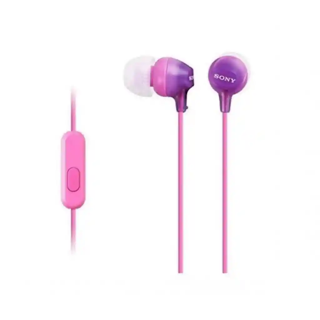 Sony Audifonoscon Funcion Manos Libres Mdr-Ex15Ap Original Purpura