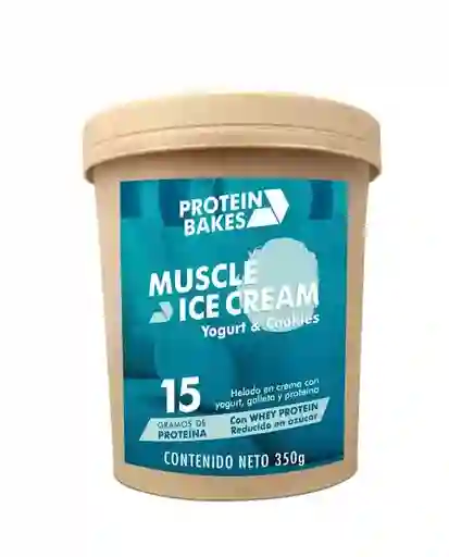 Muscle Ice Cream Yogurt Y Cookies Protein Bakes 350 Ml