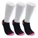 Wilson 3 Pares Mediascalcetines Para Dama Tin Corto