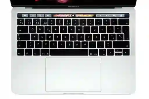 Macbook Teclado Espanol Parapro 13 Touchbar 2016-2020 - Negro