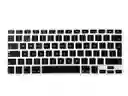 Protector De Teclado En Silicona Para Macbook Pro 13 Touch Bar (2016 - 2022) - Negro