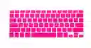 Protector De Teclado En Silicona Para Macbook Pro 13 Touch Bar (2016 - 2022) - Rosado