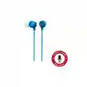 Sony Audifonoscon Funcion Manos Libres Mdr-Ex15Ap Original Azul