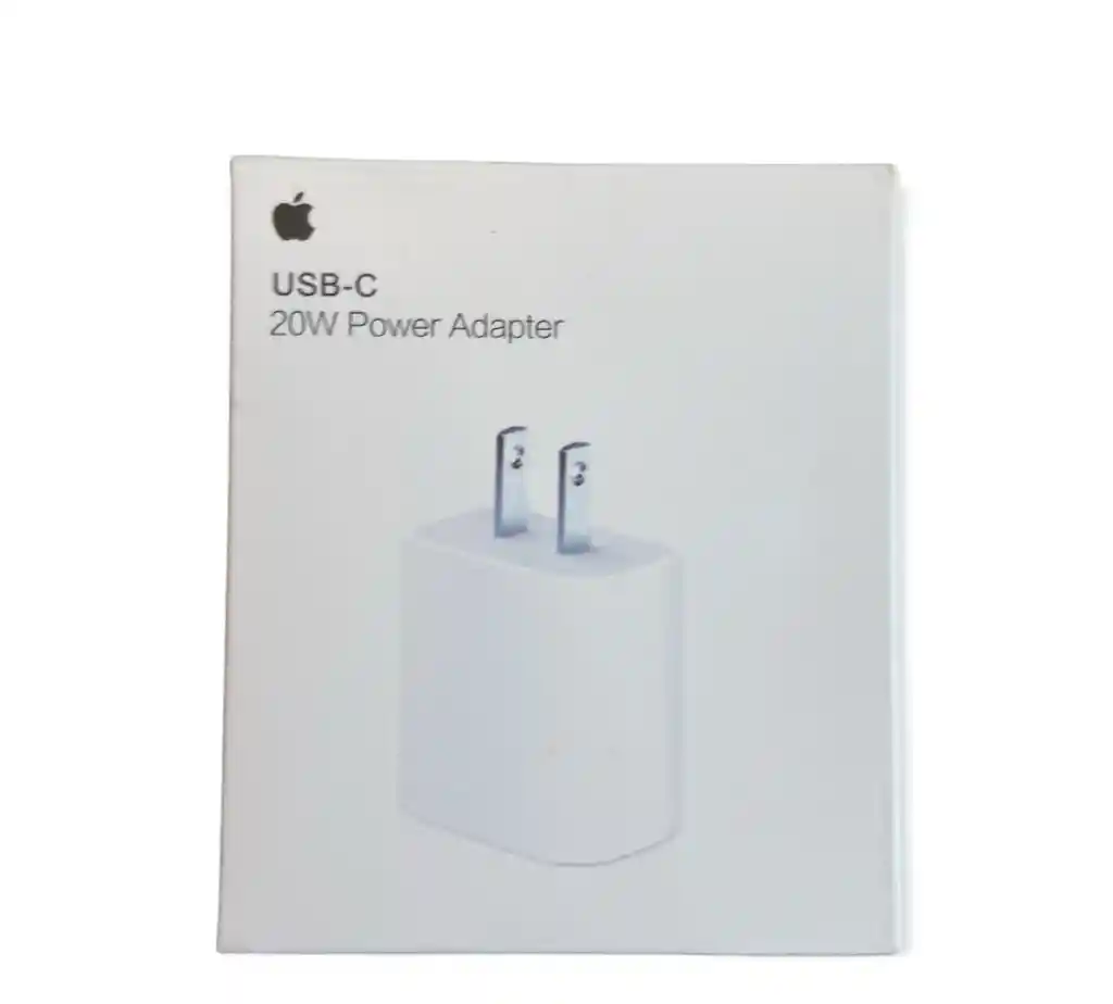 Cubo Cargador Adaptador Apple 20w