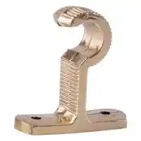 Soporte Para Cortina De 1" Dorado