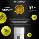 Wilson Tubo De 3 Pelotas De Tenis Triniti