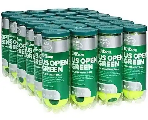 Tarro De Pelotas De Tenis Wilson Us Open Green Punto Verde