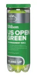 Tarro De Pelotas De Tenis Wilson Us Open Green Punto Verde