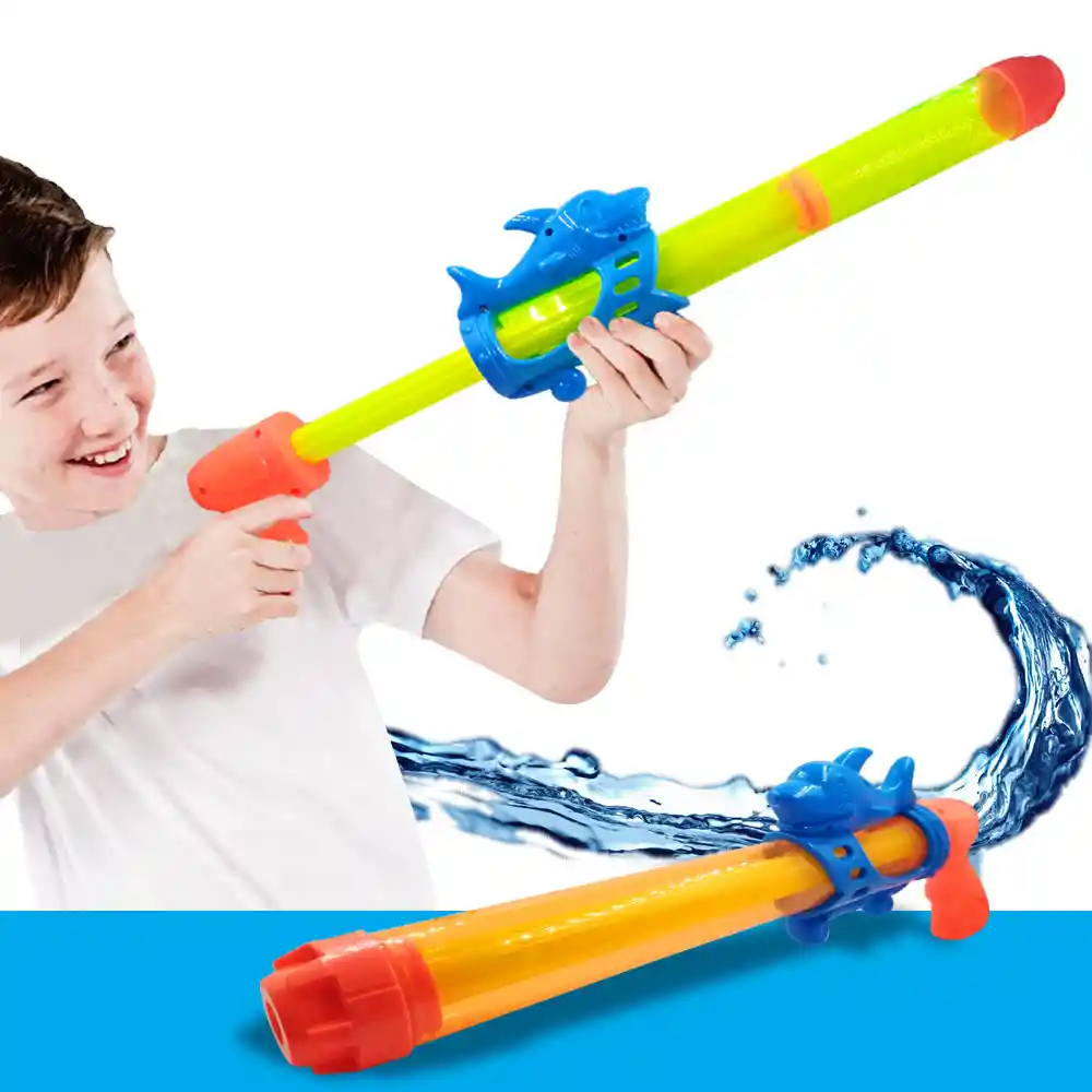 Pistola Lanza Chorros Agua Juguete Infantil Water Gun Delfín