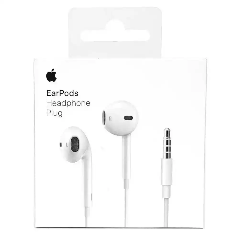 iPhone Audifonos Earpods Headphone Plug 3.56 Atras