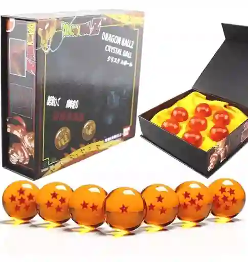 Esferas Del Dragón Ball Z En Caja Coleccion *7 Unidades