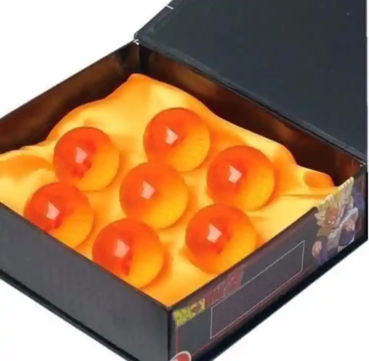 Esferas Del Dragón Ball Z En Caja Coleccion *7 Unidades