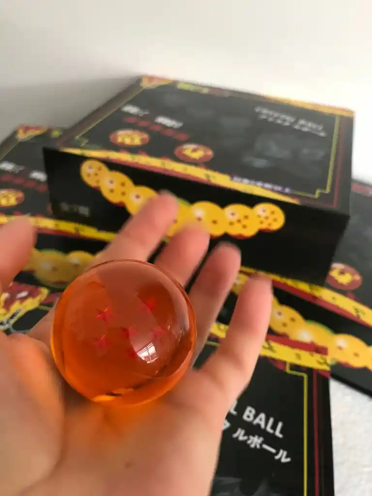 Esferas Del Dragón Ball Z En Caja Coleccion *7 Unidades