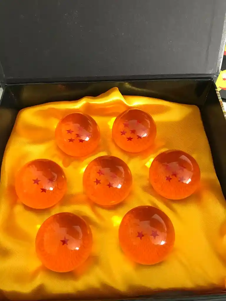 Esferas Del Dragón Ball Z En Caja Coleccion *7 Unidades