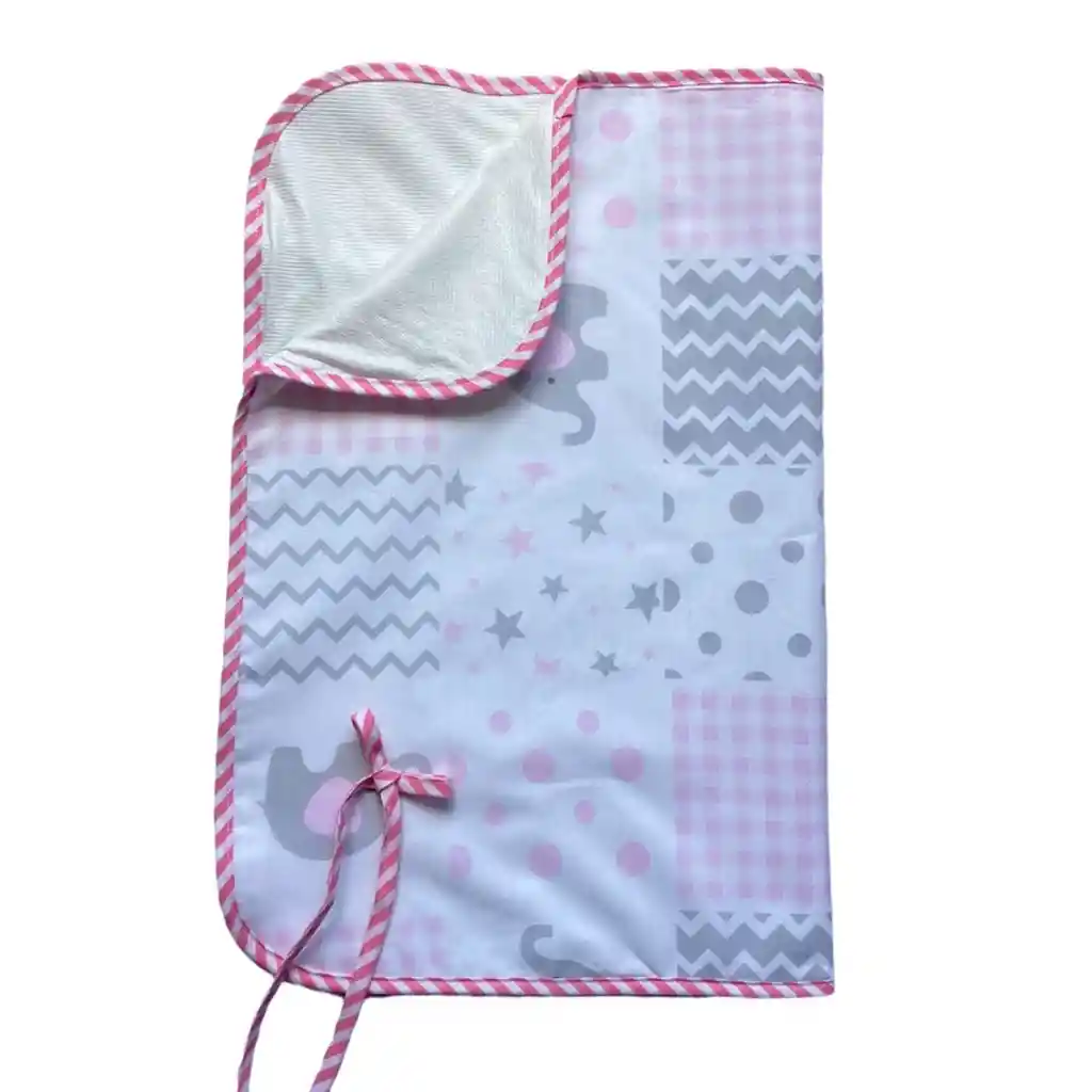 Cambiador Para Bebé Impermeable, Elefantes