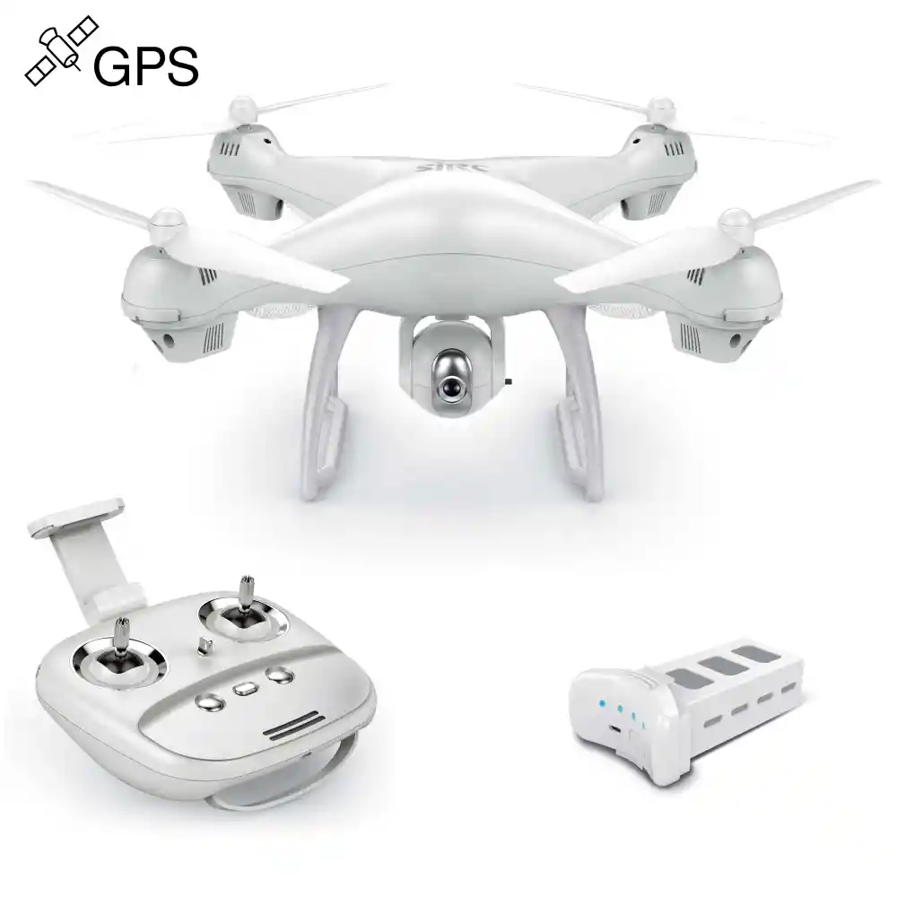 Drone Profesional Sjrc S70w 1080p Gps Sigueme Auto Retorno