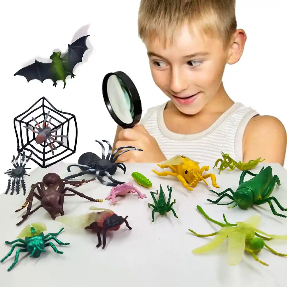 Insectos Set 1 Figuras Animales Juguete Colección Infantil