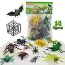 Insectos Set 1 Figuras Animales Juguete Colección Infantil