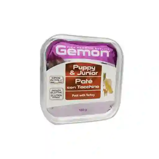 Gemon Perro Pate Puppy Y Jr Pavo 150g