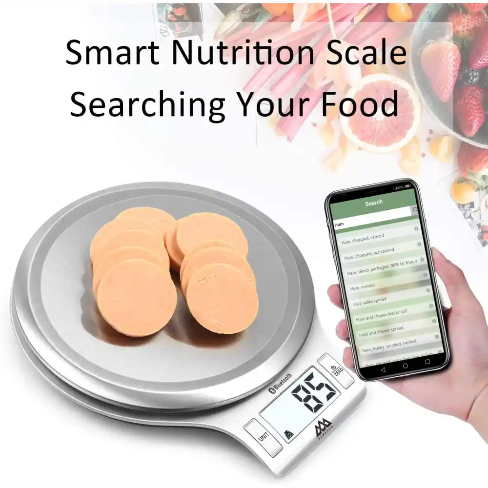 Gramera Digital Bluetooth Senssun Nutrición Inteligente