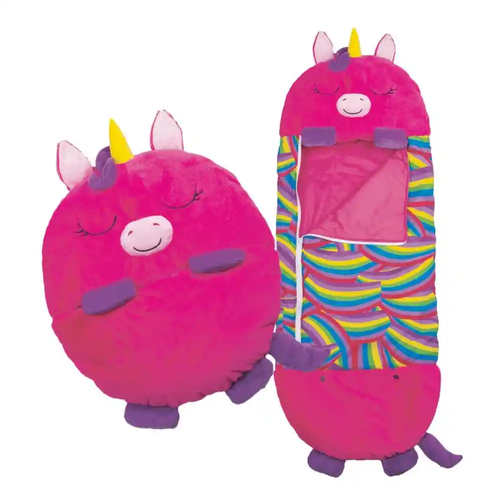 Almohada Infantil Pijama Bolsa De Dormir 170cm - Unicornio Fucsia