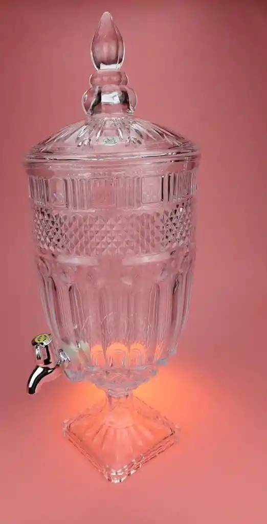 Jarra Con Llave De 5 Lt En Cristal