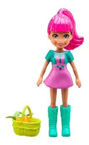 Set De Polly Pocket Conjunto De Animales Adorables Ggj48