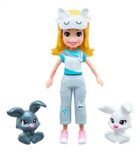 Set De Polly Pocket Conjunto De Animales Adorables Ggj48